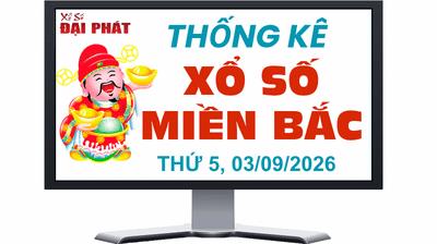 Thống Kê XSMB 03/09/2026 Thứ 5 - Phân Tích Kết Quả Xổ Số Miền Bắc 30 Ngày Gần Nhất